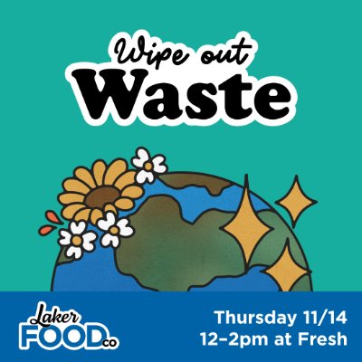 Wipe Out Waste at Fresh